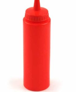 24oz Squeeze Bottle Red
