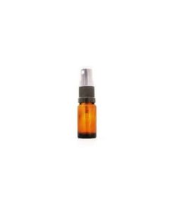 30ml Amber Glass Dropper Bottle & Black Atomiser Lid