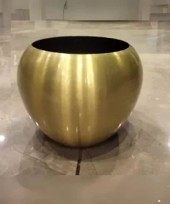 Golden Aluminum Micro Globe